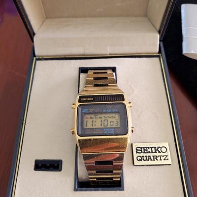 Seiko Digital Alarm Chronograph Watch