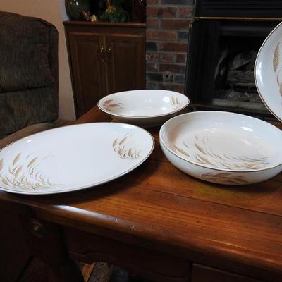 Vintage Royal Jackson wheat pattern dinnerware