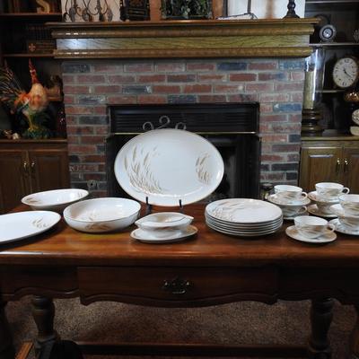 Vintage Royal Jackson wheat pattern dinnerware
