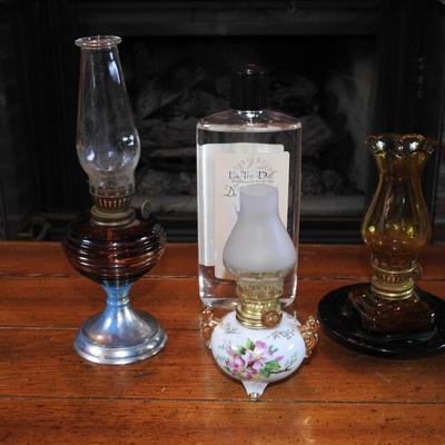 Collection of mini oil lamps