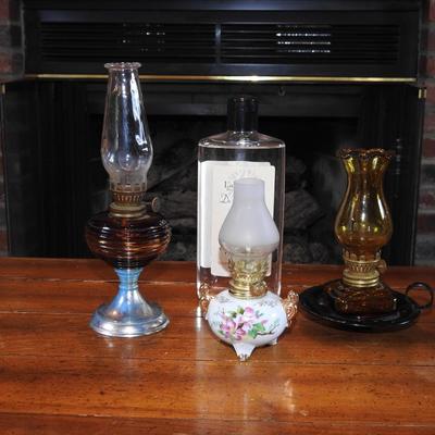 Collection of mini oil lamps