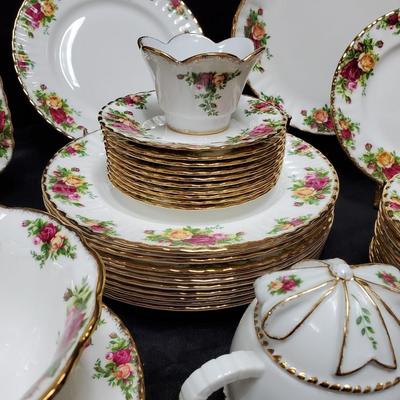 Royal Albert Old English Rose China