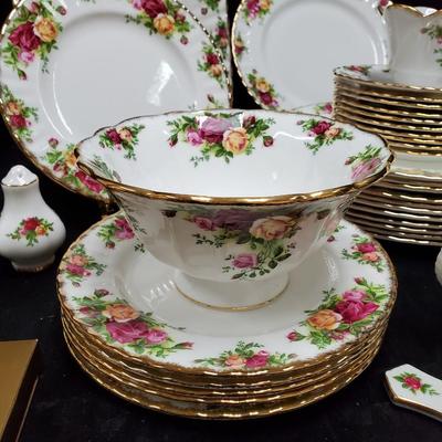 Royal Albert Old English Rose China | EstateSales.org