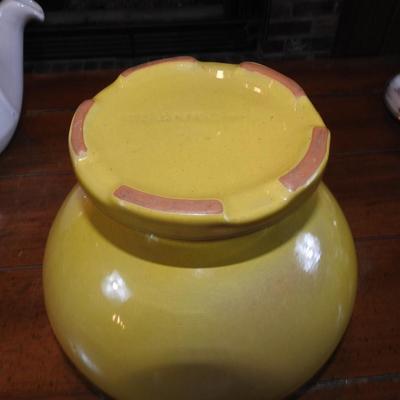 Collection of Frankoma pottery
