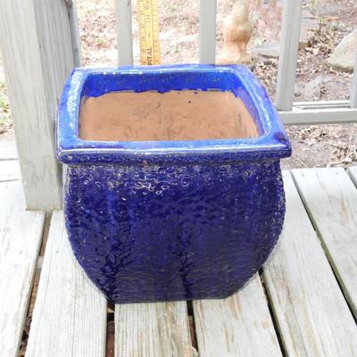 Outdoor terracotta planter