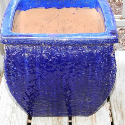 Outdoor terracotta planter