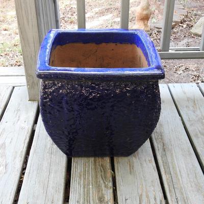 Outdoor terracotta planter