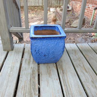 Outdoor terracotta planter