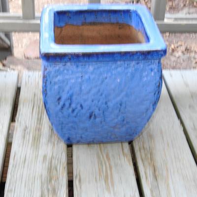 Outdoor terracotta planter