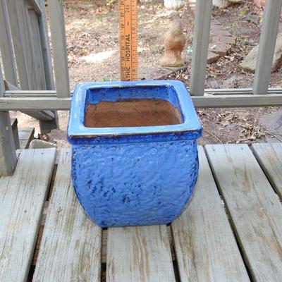 Outdoor terracotta planter