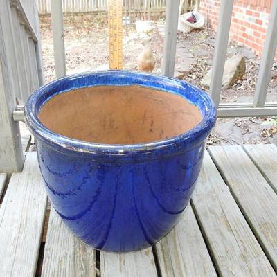 Outdoor terracotta planter