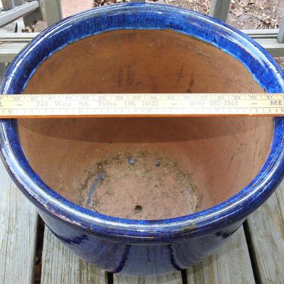 Outdoor terracotta planter