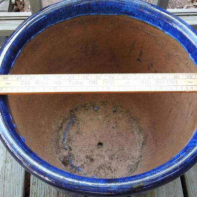 Outdoor terracotta planter