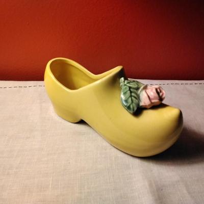 McCoy Yellow Clog Planter