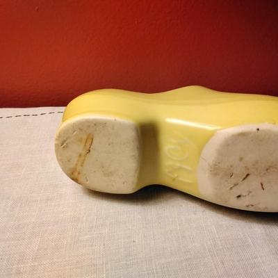 McCoy Yellow Clog Planter