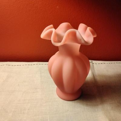 Fenton Pink Vase