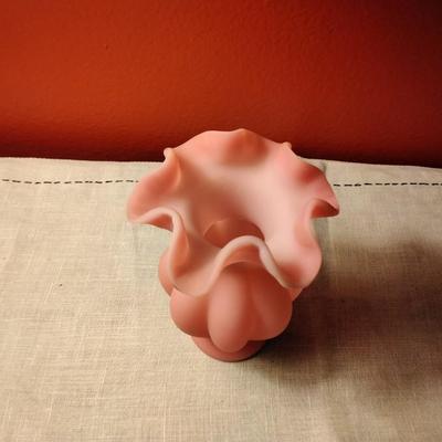 Fenton Pink Vase