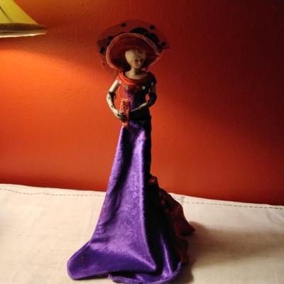 Red Hat Lady Popular Creations Tassel Doll