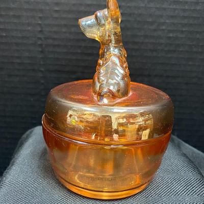 Jeannette Powder Bowl - Scottie