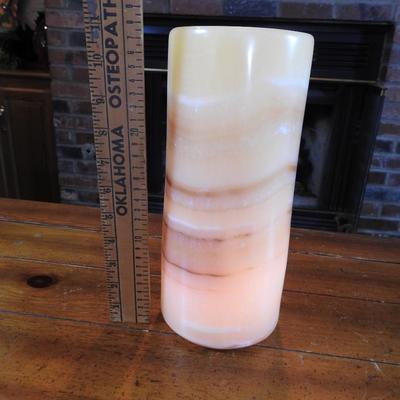 Soapstone lamp