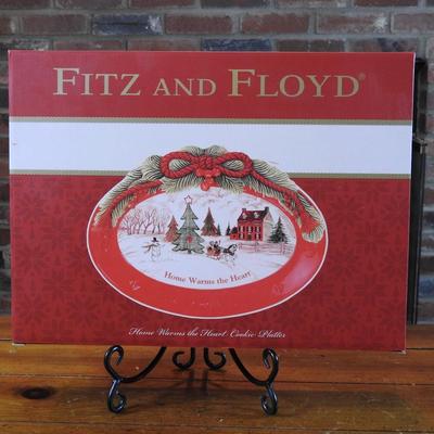 Fitz and Floyd holiday platter