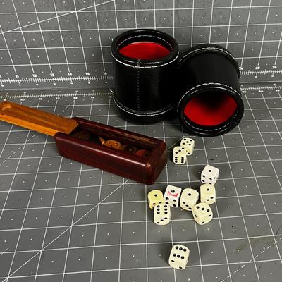Dice Cup and some Dice 