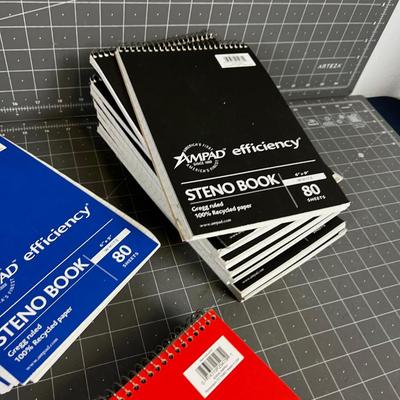 Stack of Steno Notebooks, NEW! 