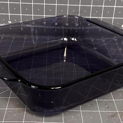 Pyrex Purple Visions Square Glass Pan