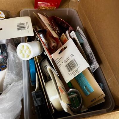 Box Lot of Sewing Notions