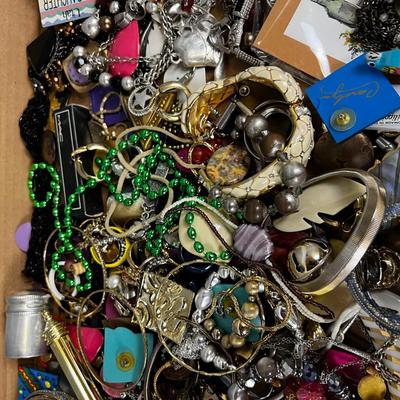 Giant Tray of Costume Jewelry