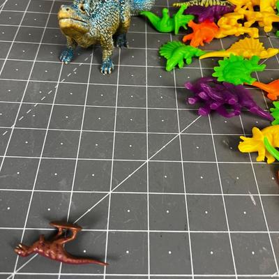 Rrrrr!  Plastic Dinosaurs 