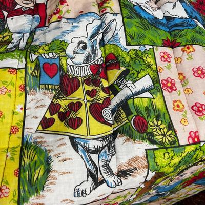 Sleeping Bag for Alice in Wonderland Slumber party