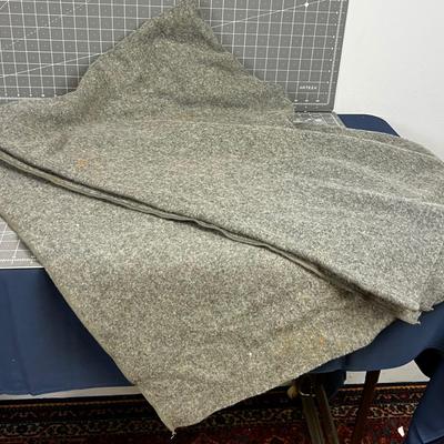 50% Gray Wool Blanket 