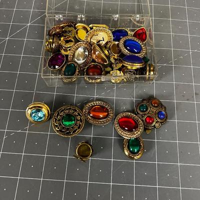 Be-Jeweled Button Covers 