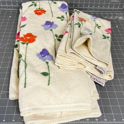 Darling Floral Vintage Towel Set 