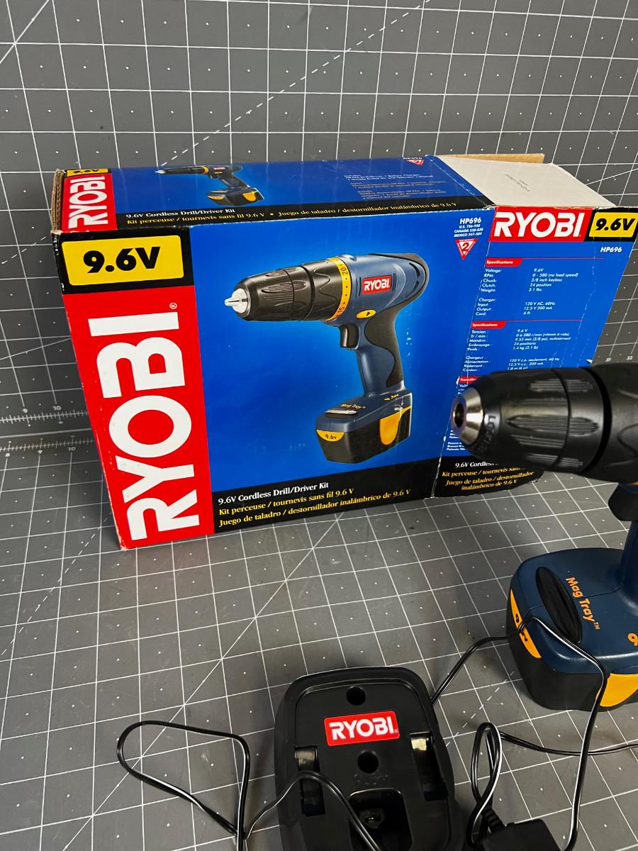 Ryobi Drill with Battery & Charger, too!