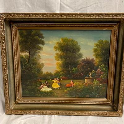 INV #29: B. Czerniawski painting C. 1952, H 15.5" x 19.5"