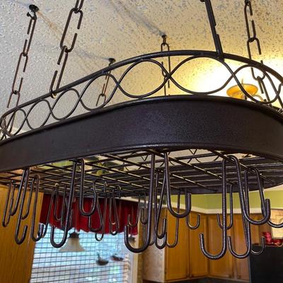 Metal Hanging Pot Rack