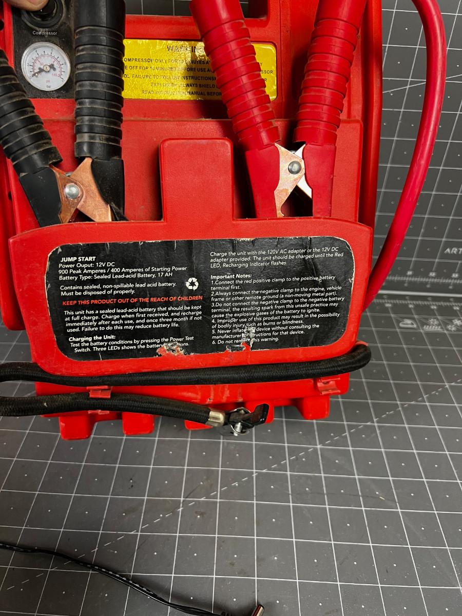 Battery jumper apollo precision tools estatesales