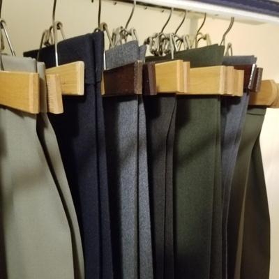 Burberry, Brooks Brothers Men's Fashion Trousers Sizes 32, 33, 34  (L-JS)