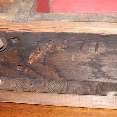 Vintage John Zink foundry mold