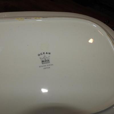 Japan blue willow Ocean Sonoma platter
