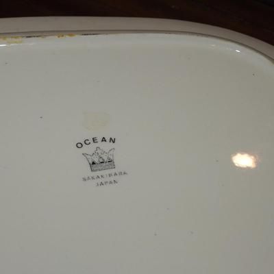 Japan blue willow Ocean Sonoma platter