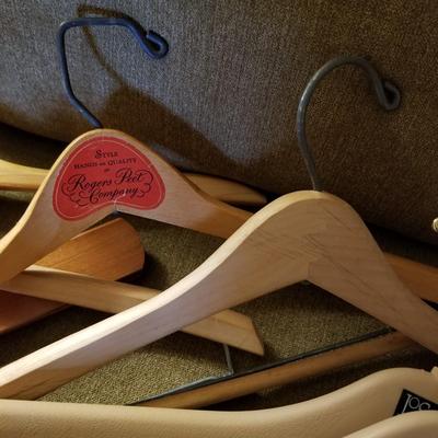 Wooden Clothes Hangers + More (L-JS)