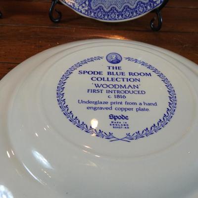 Spode collectible plates