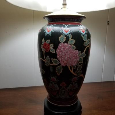 Chrysanthemum Theme Ceramic Lamp (D-JS)
