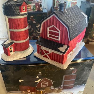 Christmas village buildings