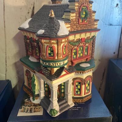 Christmas village buildings