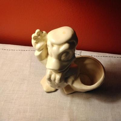 Donald Duck Ceramic Planter