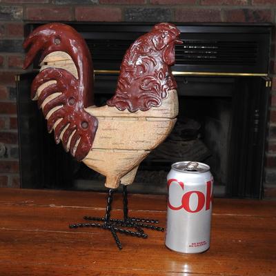 Beautiful chicken statue